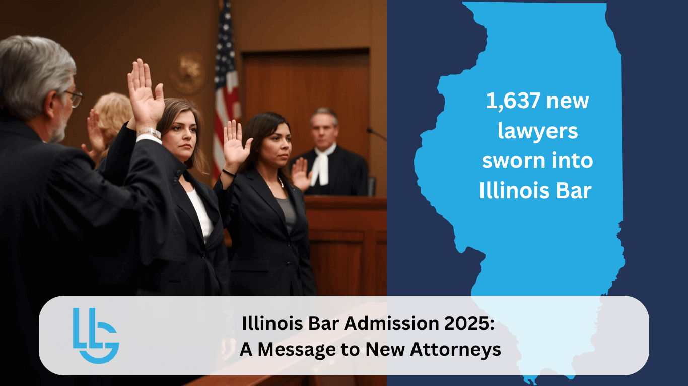 Illinois Bar admission ceremony with new attorneys being sworn in, 1,637 lawyers join Illinois Bar in 2025