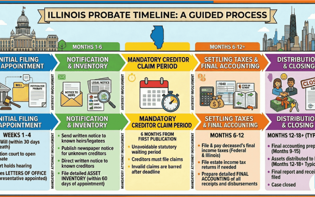 How Long Does Probate Take in Illinois? A Realistic Timeline